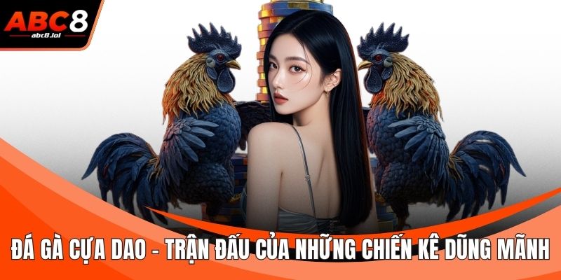 Đá Gà Cựa Dao – Trận Đấu Của Những Chiến Kê Dũng Mãnh Đá Gà Cựa Dao
